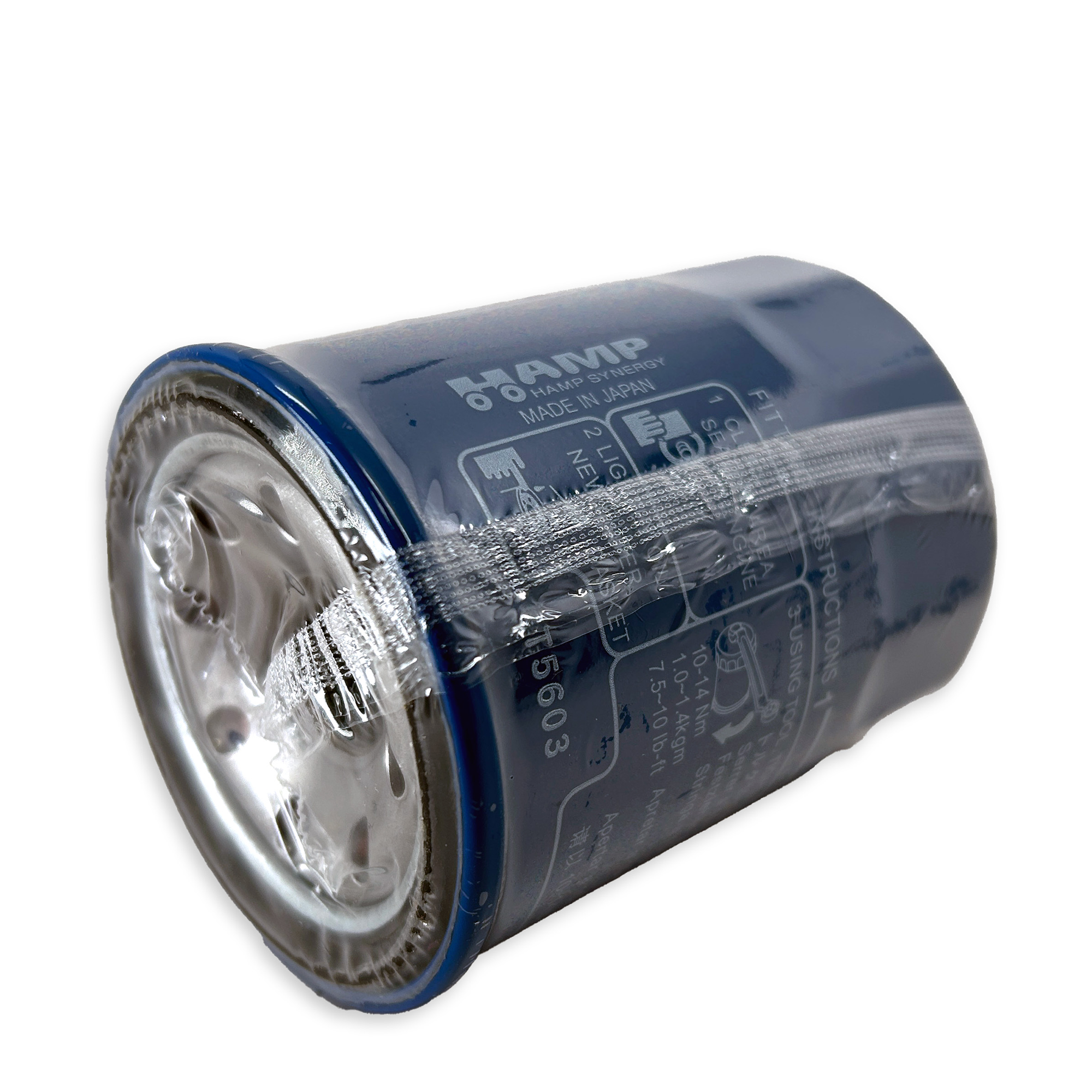 HAMP Oil Filter H1540-RTA-003 | Compatible with Honda Acura vehicles | Made in Japan | 3 Pack Bundle with APSG Drain Plug Gasket/Crush Washers | REF: 15400-PLM-A02 / 15400-PLM-A01
